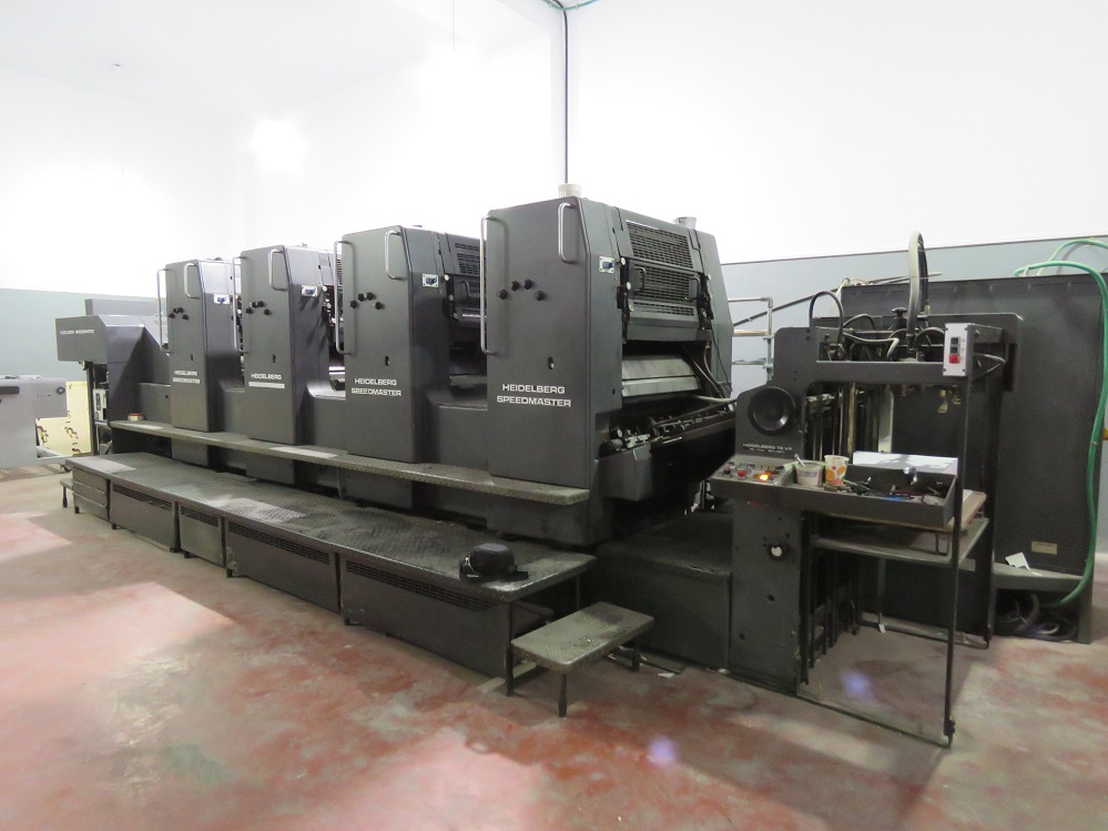 Heidelberg Speedmaster Sm Vp Sheet Fed Offset Machine Dalal