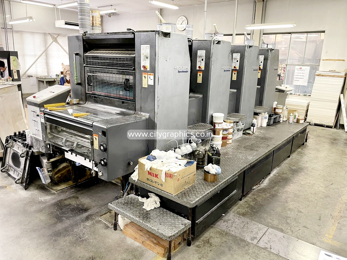 Heidelberg Speedmaster Sm P Sheet Fed Offset Machine Dalal