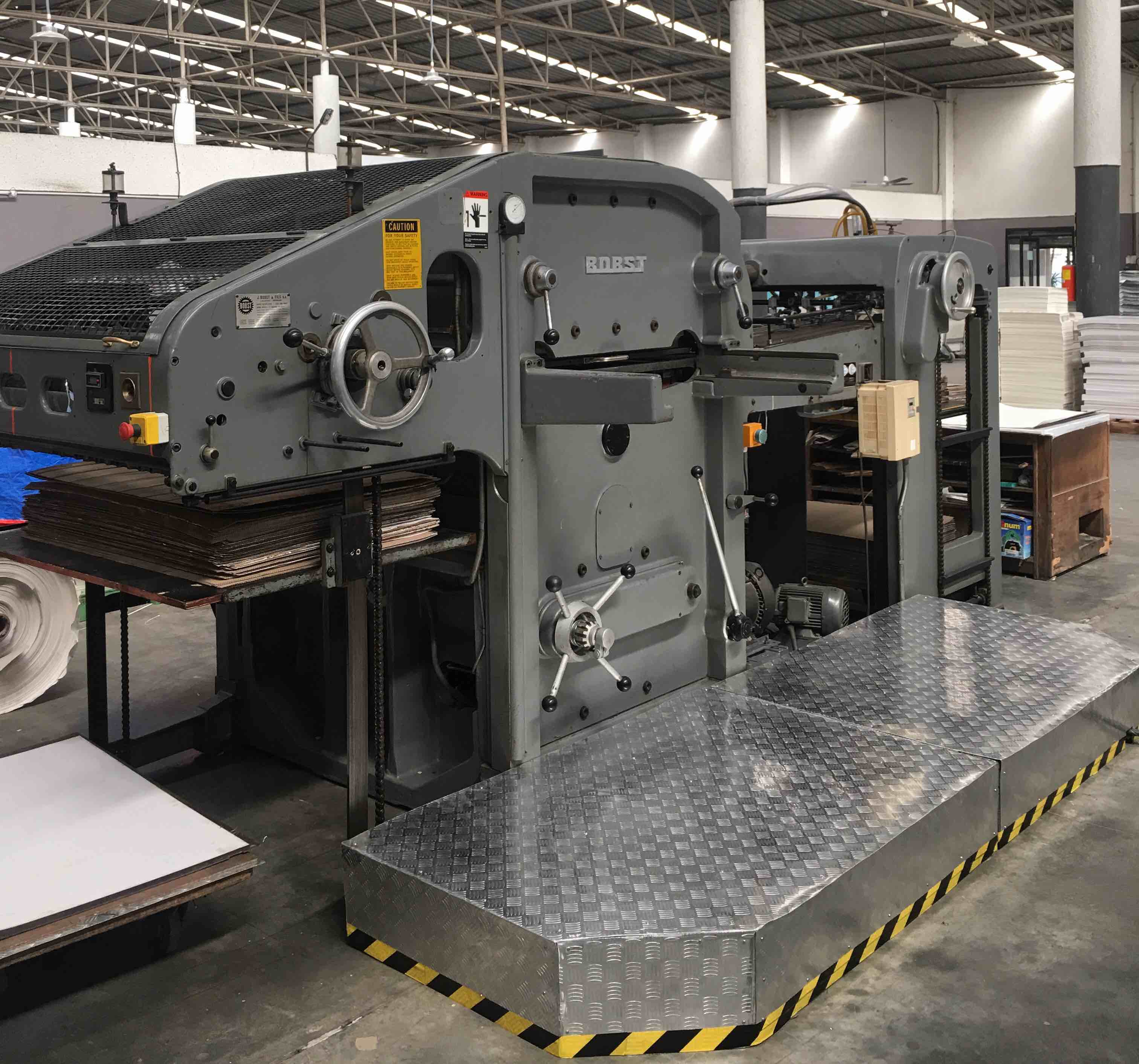 Bobst SP-1080 Die cutting Used Machinery for sale