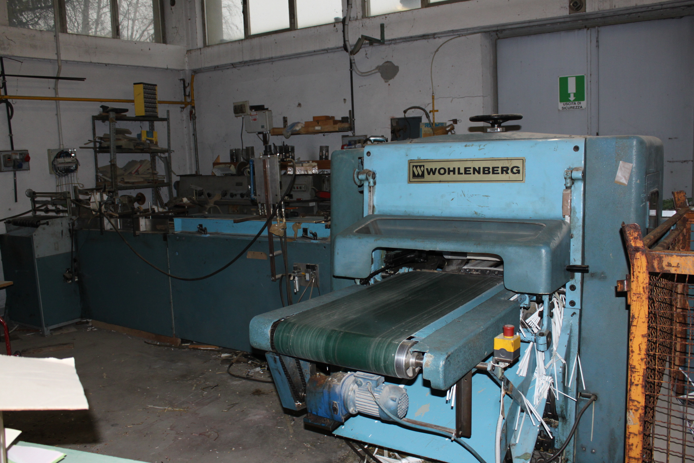 Wohlenberg 44-FM-40 Three Knife Trimmer Used Machinery for sale