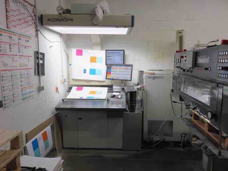 Komori Lithrone-L-528 Sheet Fed / Offset Used Machinery for sale