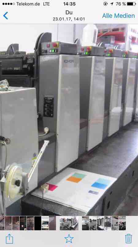 Komori Lithrone-L-528 Sheet Fed / Offset Used Machinery for sale