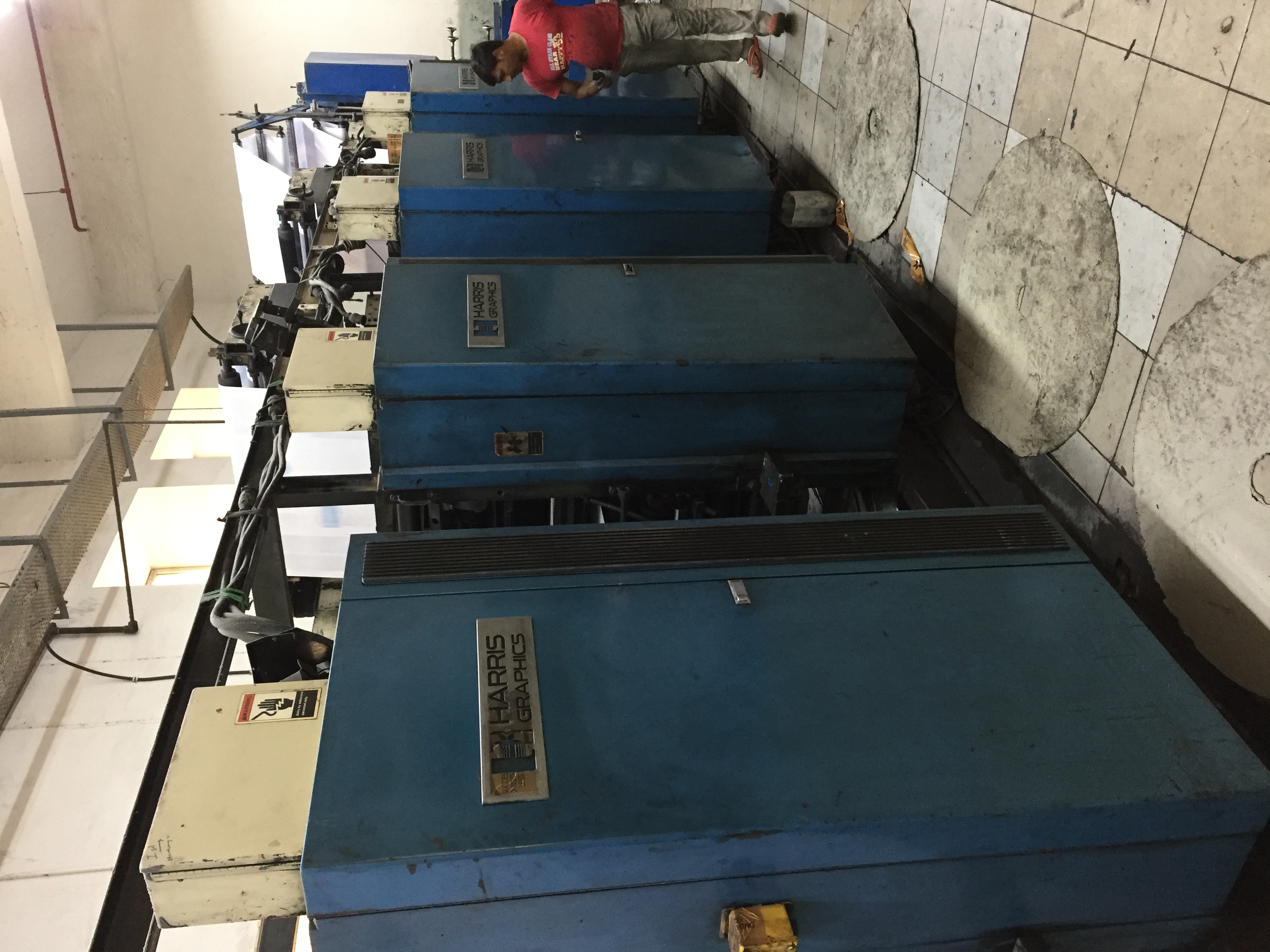 Harris NC400 Newspaper / Coldset Used Machinery for sale