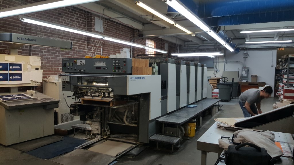 Komori Lithrone-L-526 Sheet Fed / Offset Used Machinery for sale