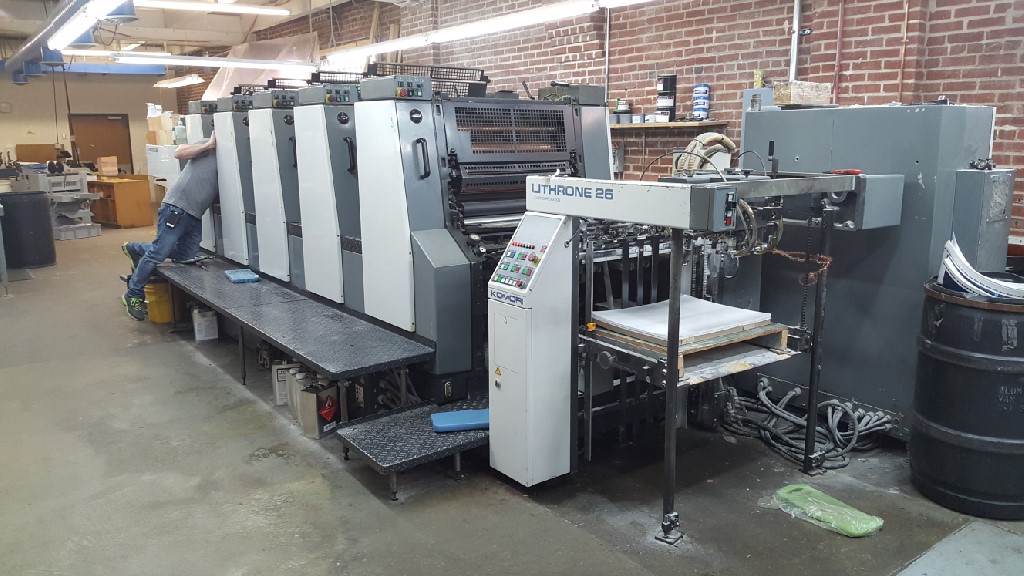 Komori Lithrone-L-526 Sheet Fed / Offset Used Machinery for sale
