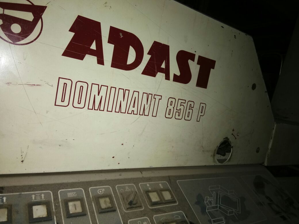 Adast Dominant-856-P Sheet Fed / Offset Used Machinery for sale