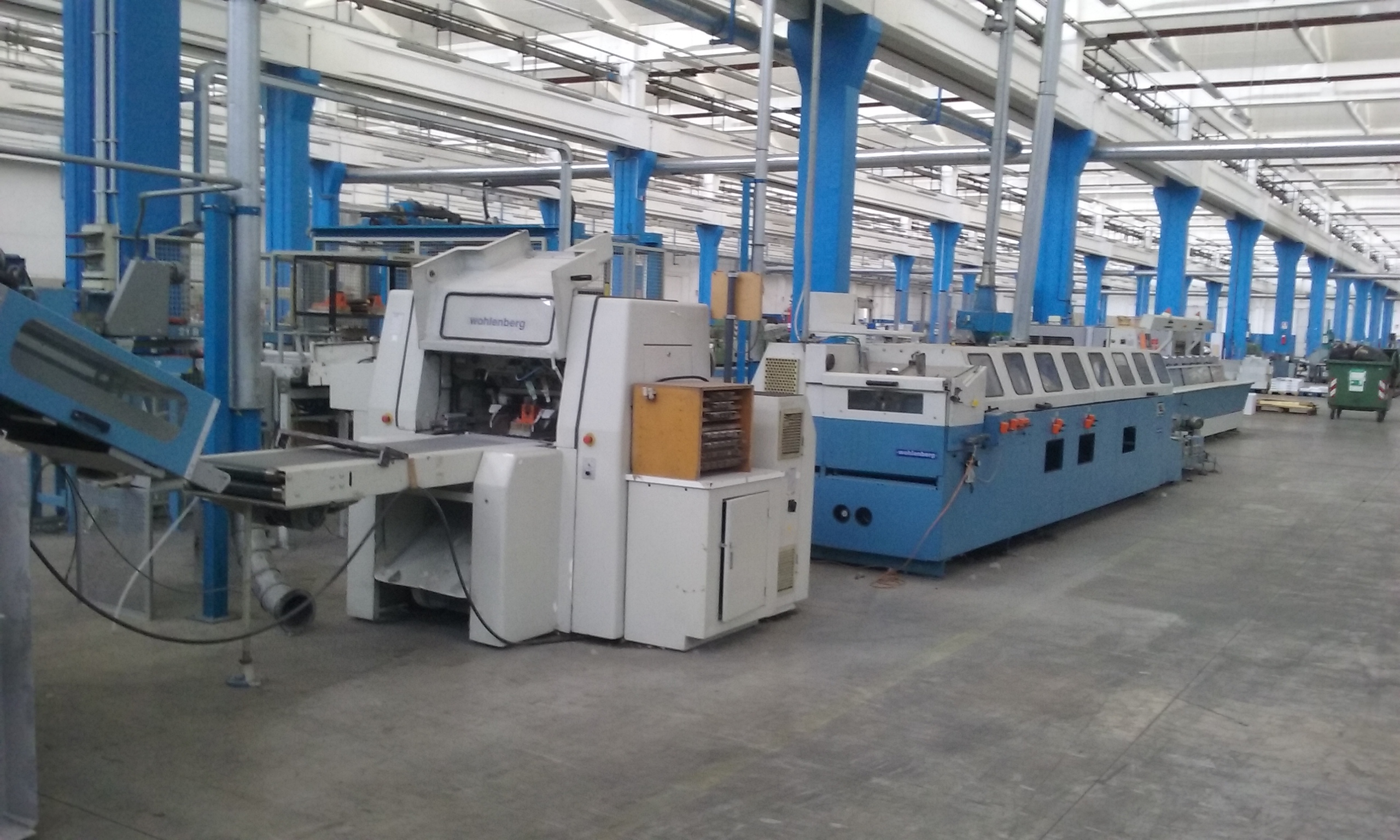Wohlenberg Master-6501 Perfect Binder and Gatherer Used Machinery for sale