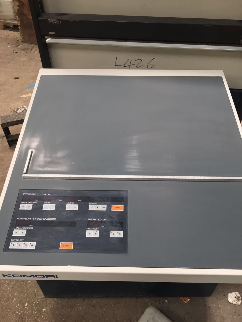 Komori Lithrone-L-426 Sheet Fed / Offset Used Machinery for sale