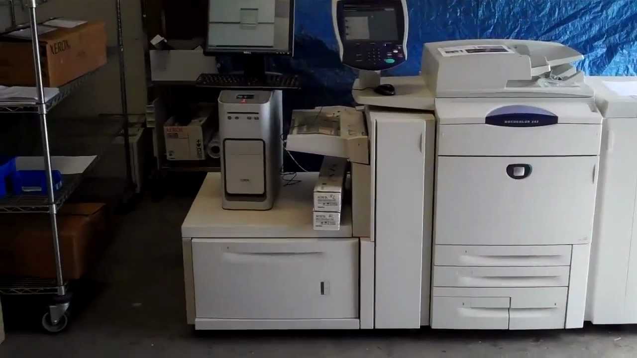 Xerox DocuColor-242 Digital Press Used Machinery for sale