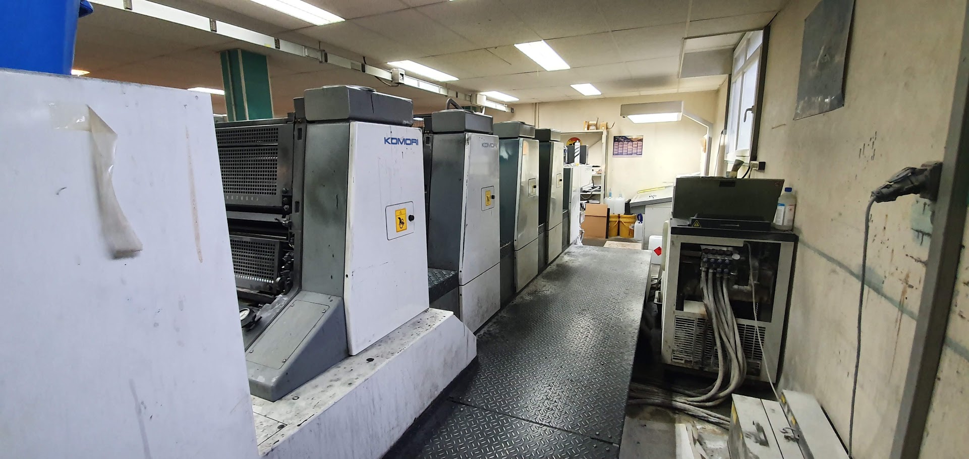 Komori Lithrone-L-428-ES Sheet Fed / Offset Used Machinery for sale