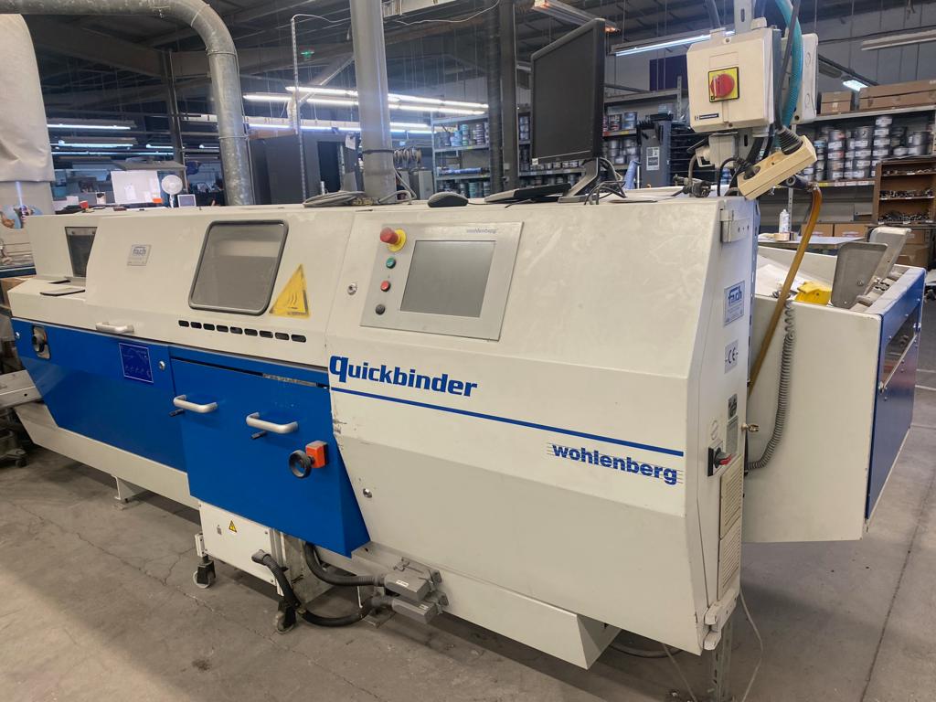 Wohlenberg QuickBinder Binding Machines Used Machinery for sale