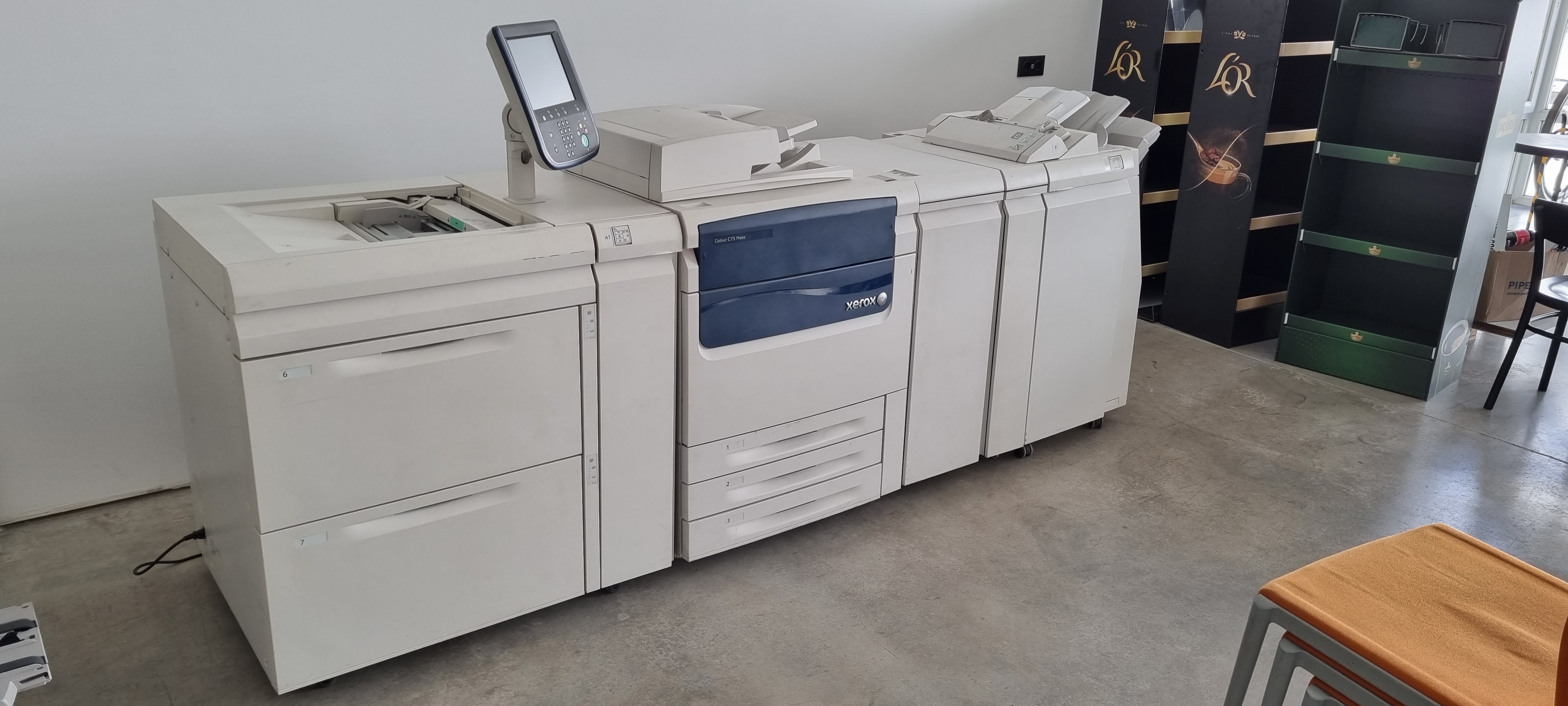 Xerox Color-C75-Press Digital Press Used Machinery for sale