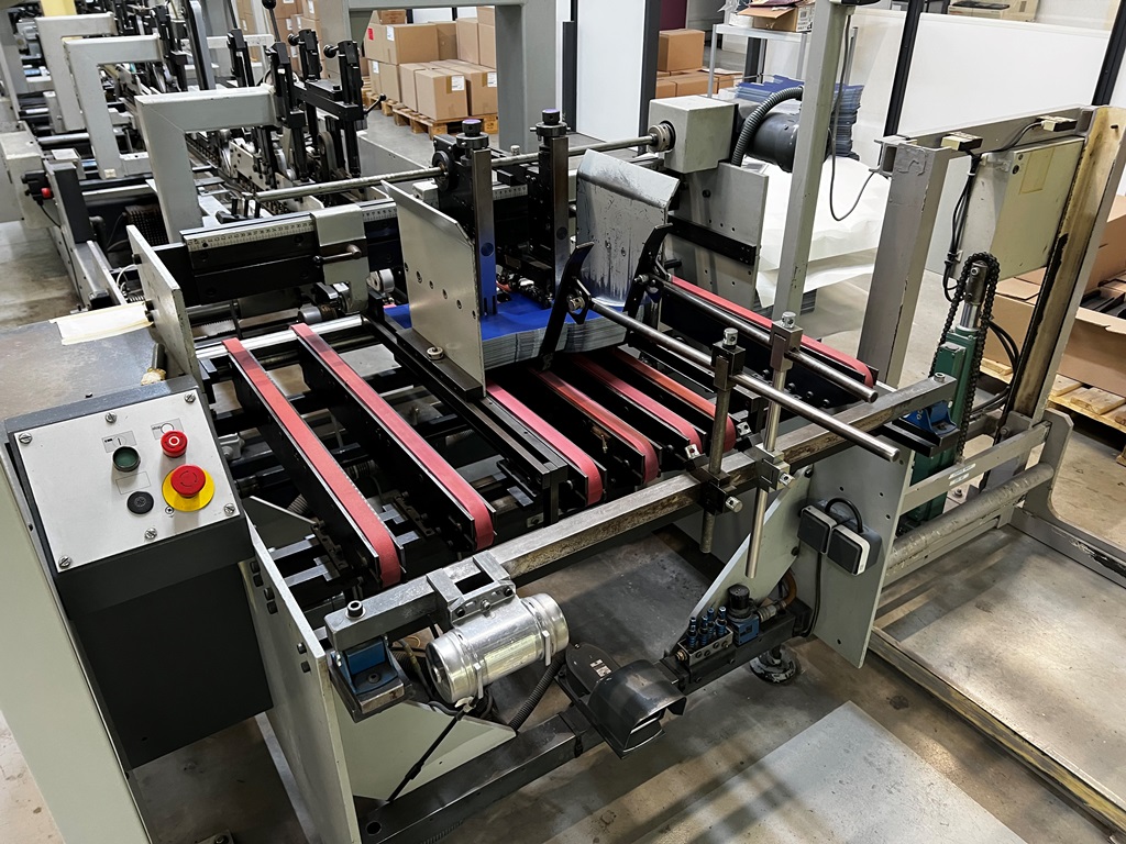 Bobst Domino-90 Gluing machine Used Machinery for sale