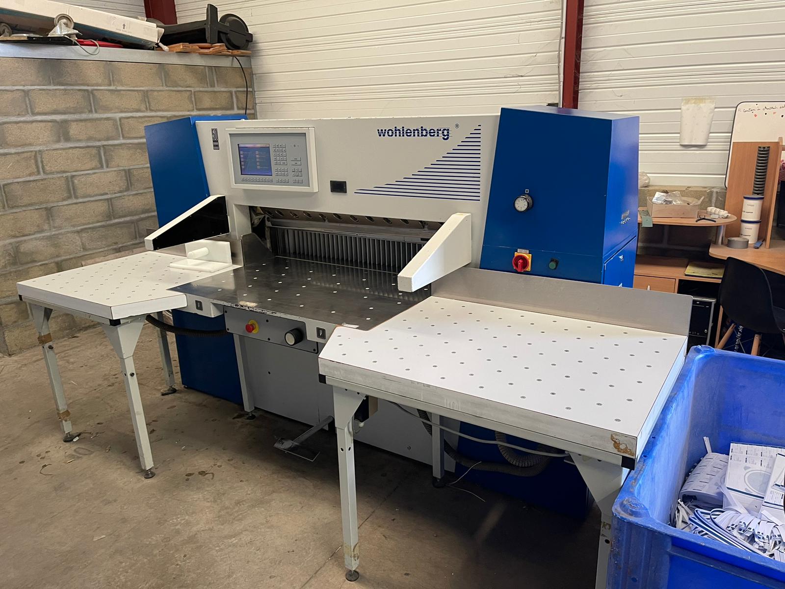Wohlenberg 115 Guillotines Used Machinery for sale