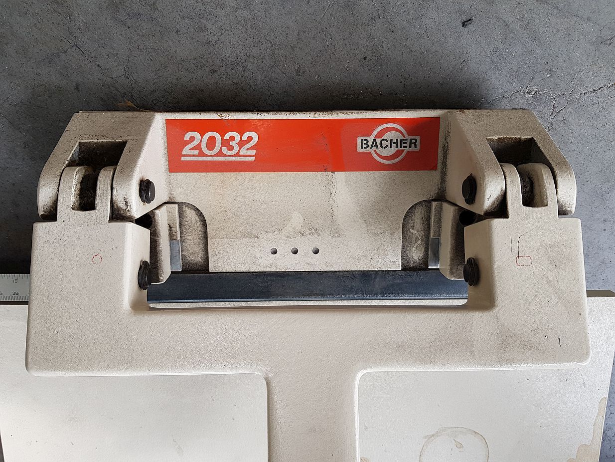 Bacher 2032 Plate punch Used Machinery for sale