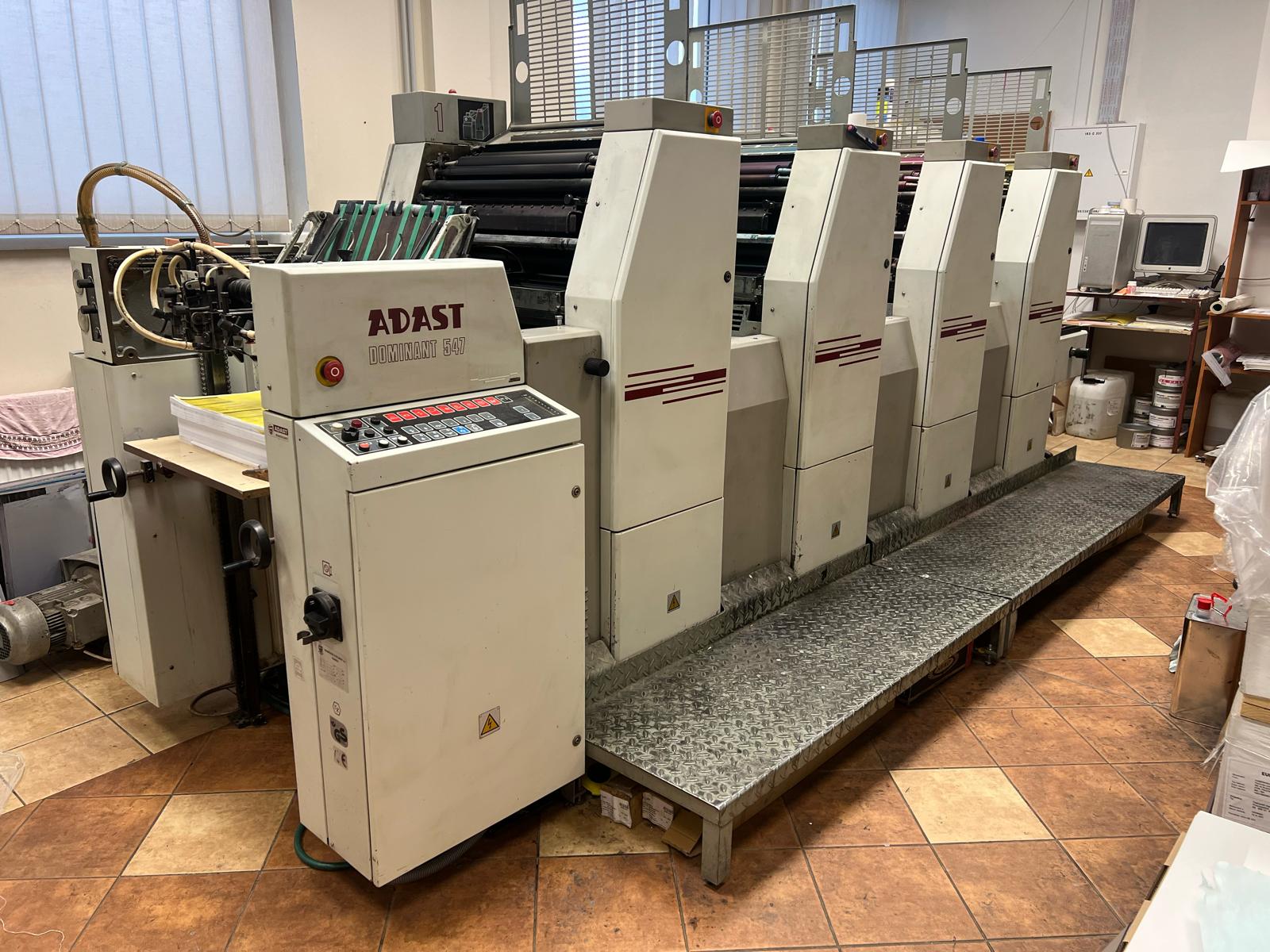 Adast Dominant-547 Sheet Fed / Offset Used Machinery for sale