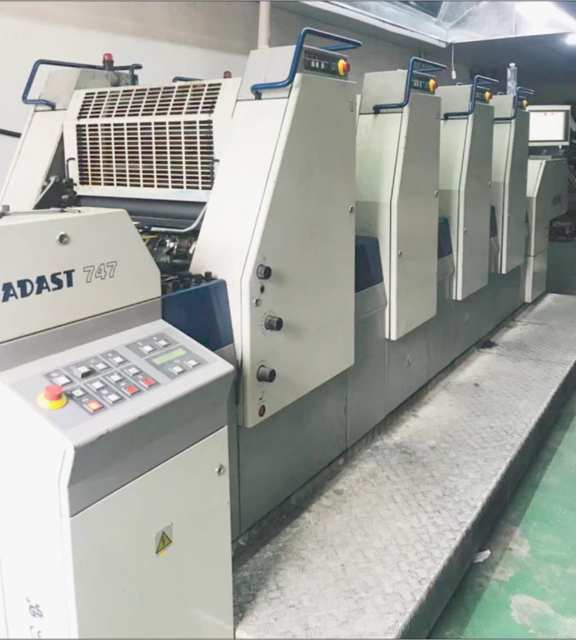 Adast Dominant-747 Sheet Fed / Offset Used Machinery for sale