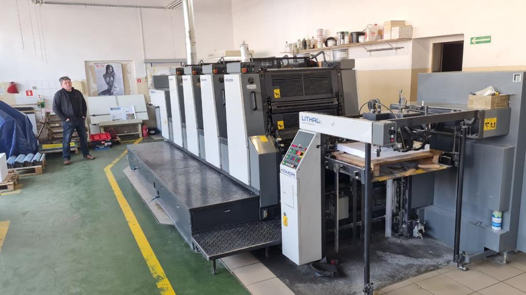 Komori Lithrone-L-428 Sheet Fed / Offset Used Machinery for sale