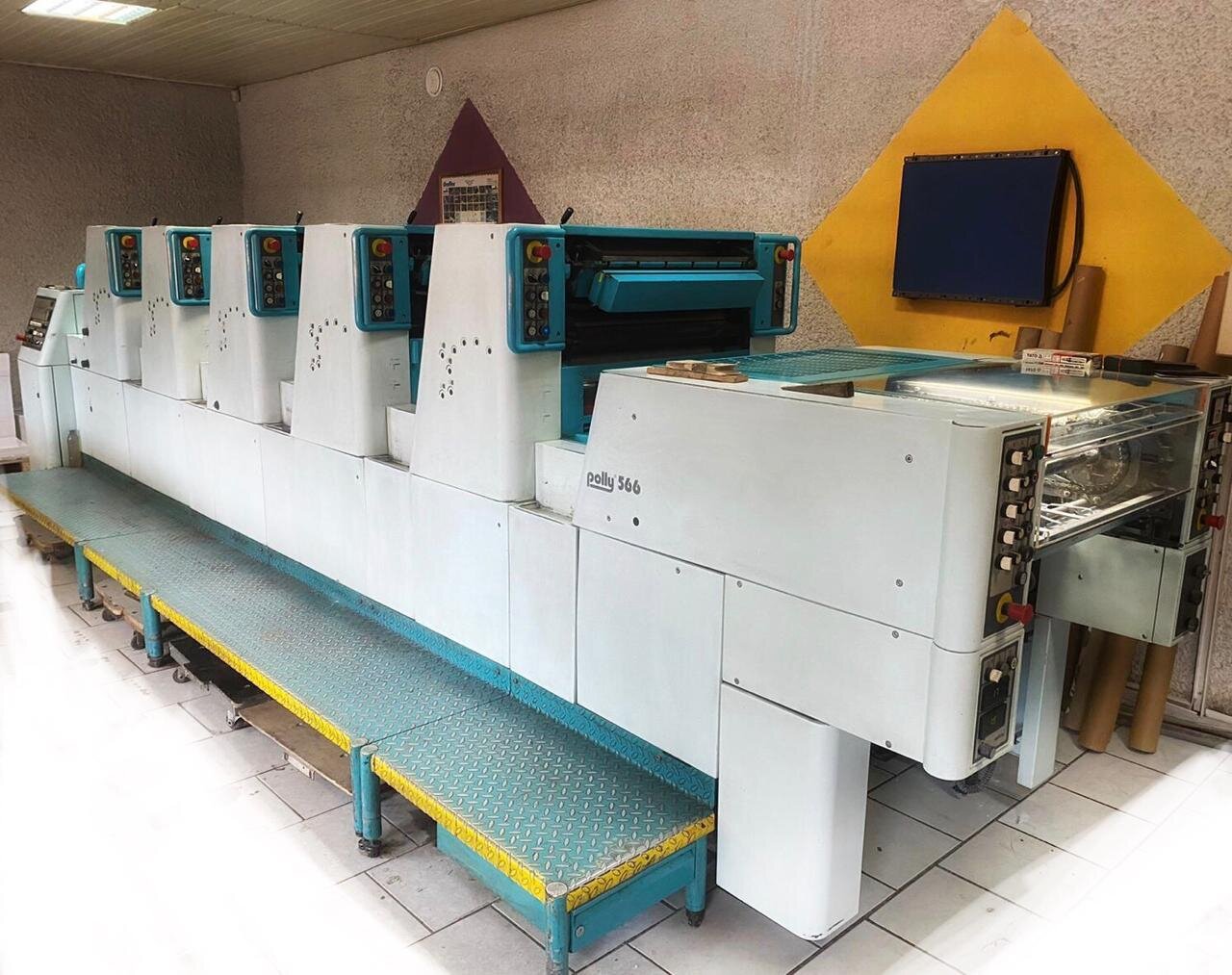 Polly 566-AH Sheet Fed / Offset Used Machinery for sale